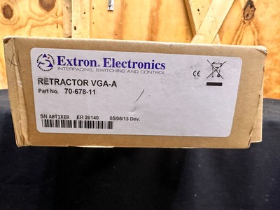 Extron Retraction System for Cable Cubby VGA-A 70-678-11 - in original packaging