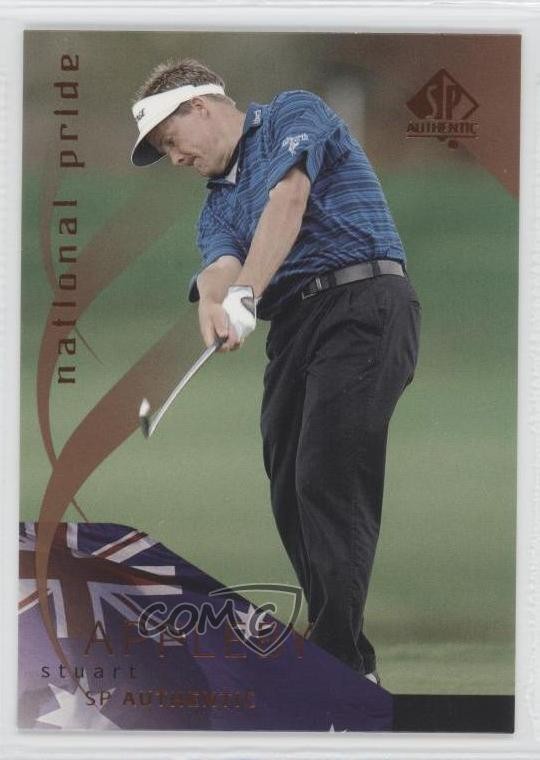 2003 SP Authentic National Pride Stuart Appleby #45 0a0