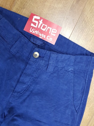 Blue Fly W28 Chino Royal Drill £170 Button Made Crafted Pants Levis L33 New amp; IzqwWp4xvF