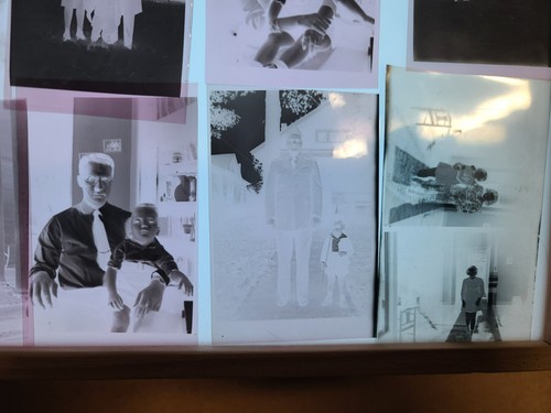 VTG 1940s 50s Negatives Film Large Format Photo Black White Lot 34 Kids Family - Picture 14 of 18