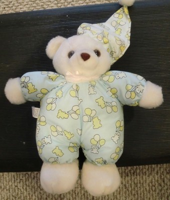 EMSON GLOW IN THE DARK BLUE TEDDY BEAR | eBay
