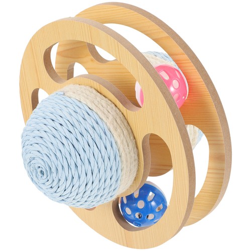 Sisar -Säulen -Katzenspielzeug Interaktives Katzenkratzen Und Kneifenspielzeuge - Bild 5 von 12