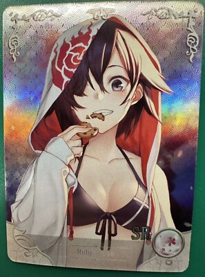 Ruby Rose RWBY 2m02 Doujin Ecchi Waifu SR Card Goddess Story Anime Otaku 52