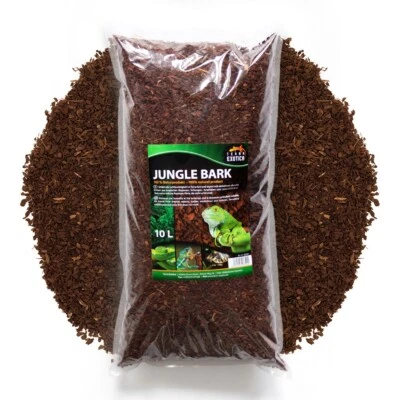 Terra Exotica Jungle Bark 10 Liter - schöner Bodengrund als Terrarien Einstreu