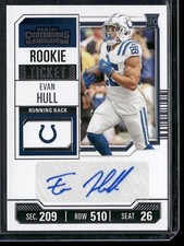 2023 Panini Contenders - Rookie Ticket #235 Evan Hull (AU, RC)