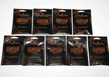 LOT 9 SHEA MOISTURE AFRICAN BLACK SOAP CLARIFYING MUD MASK PACKETS TEA TREE OIL