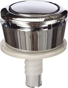 19008001 Jollyflush 19008001-Pulsante Cromato per WC a Doppio