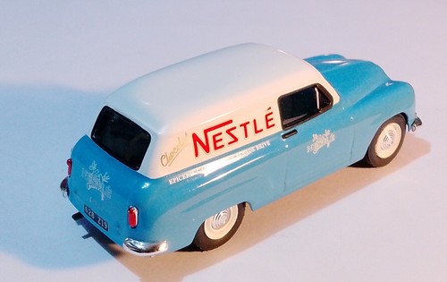 Altaya 1/43 - Simca Aronde Messagere "Nestle" - Blue/White - Unboxed - Picture 6 of 6