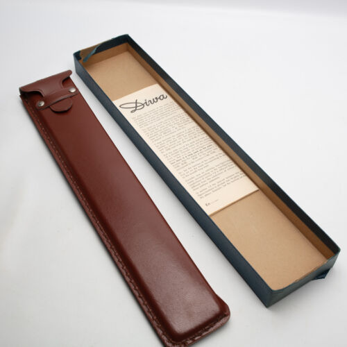 Diwa Slide Rule uomo d'affari n. 541-1 scatola documenti in scatola stampa blu western - Foto 8 di 12