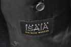 Isaia Napoli Claus Black 100% Wool One Button Formal Tuxedo Jacket Men’s SZ 46L — photo 9