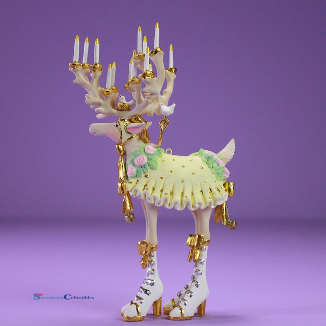 Patience Brewster H8 Moonbeam Christmas Mini Donna Reindeer Ornament 31241