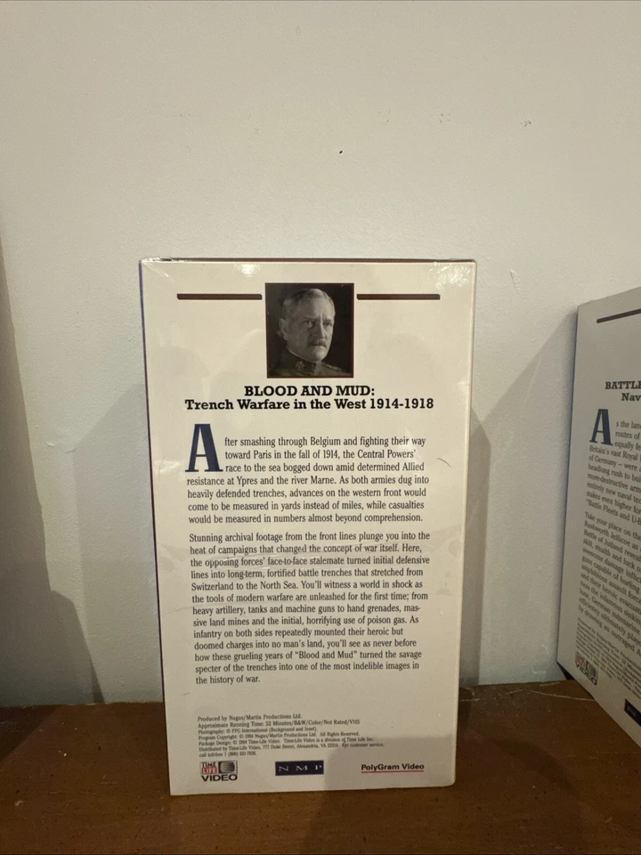 The Century Of Warfare Time Life Video Lot. Hitler , U-boats, Trench 1914-1918 - Image 3 of 4