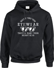 Ricky Vaughn Eyewear Baseball 80s Movie Quotes Parody Comedy Funny Mens Hoodie