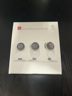 YI Home 2k Pro Family Pack Of 3 Cameras 