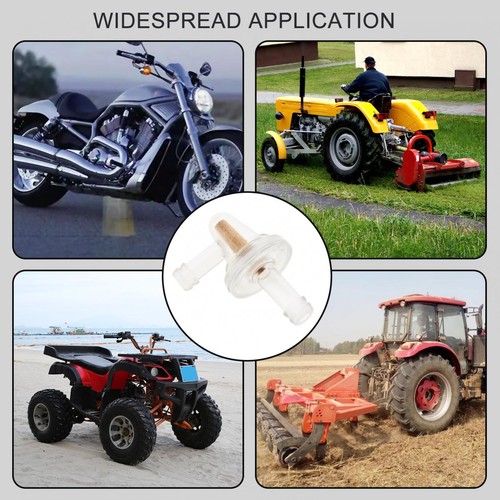 90 Degree Fuel Filter Replace for 1/4 Fuel Line Gas Engine Dirt Bike ATV UTV - Picture 9 of 9