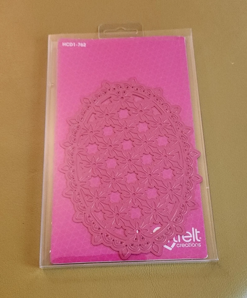 Tarjeta de boda Heartfelt Creations troqueles artesanales decorativos ovalados HCD1-758 celosía Foto 4 de 4