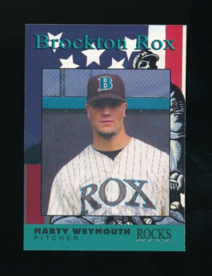 2002 Multi Ad Brockton Rox #29 Marty Weymouth super rare issue