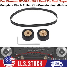 FOR PIONEER RT-909 RT-901 REEL TO REEL PAIR PINCH ROLLER WRENCH TOOL,BELT KIT