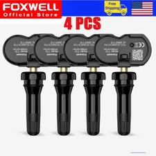 Car 4pcs Tpms Universal Tire Pressure Monitoring Rubber Sensor Foxwell T10 T1000