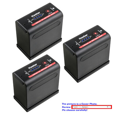Kastar Replacement Battery Pack for BP-970G & Canon EOS C300 EOS C100 Mark II