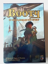 Mayfair Game Booty: To the Clever Go the Spoils Pirate Board Game New in Shrink