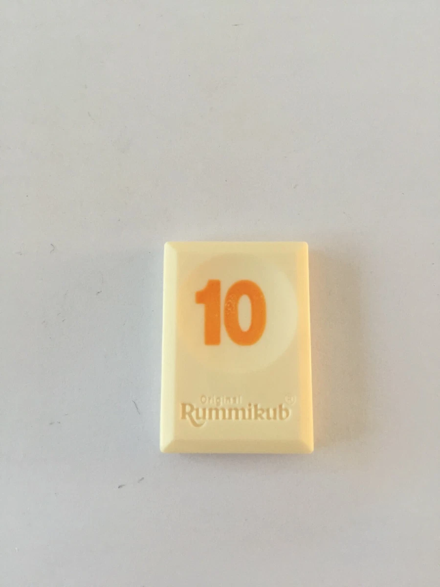 Tuile Chiffre 2 Rouge Pour Rummikub Voyage - Version De Voyage, Occasion