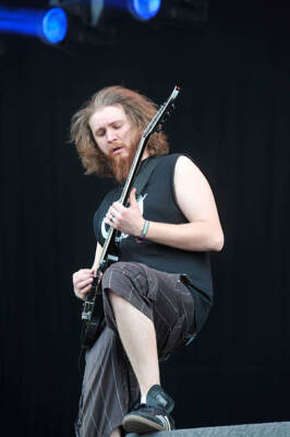 Joel Stroetzel of American metal group Killswitch Engage performin - Old Photo