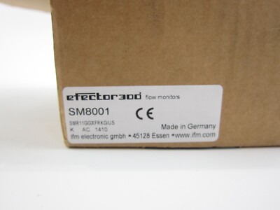 1pc new  IFM SM8001 Flow Meter Sensor SM8001 New In Box Fast delivery 