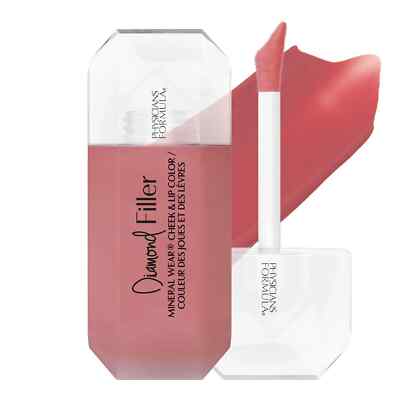 PHYSICIANS FORMULA Diamond Filler Mineral Wear Lip&Cheek Color (Radiant Pink)OVP