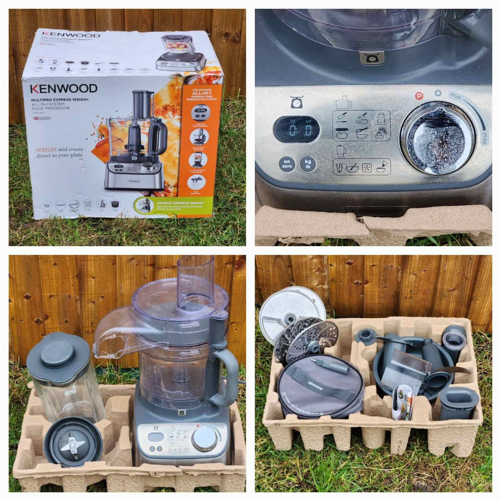 Kenwood FDM71.960SS MultiPro 3L 1kW Express Weigh+ Food Processor