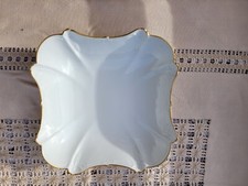 Alt Tirschenreuth Baronesse weiß Goldrand  Gemüseschüssel , gebraucht