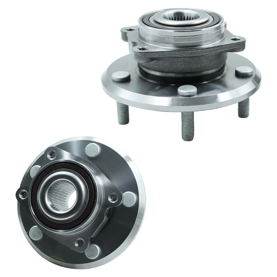 Par de cojinetes de cubo de rueda delantera para Dodge Journey 2009 2010 2011 2012 2013-2020 Foto 4 de 4