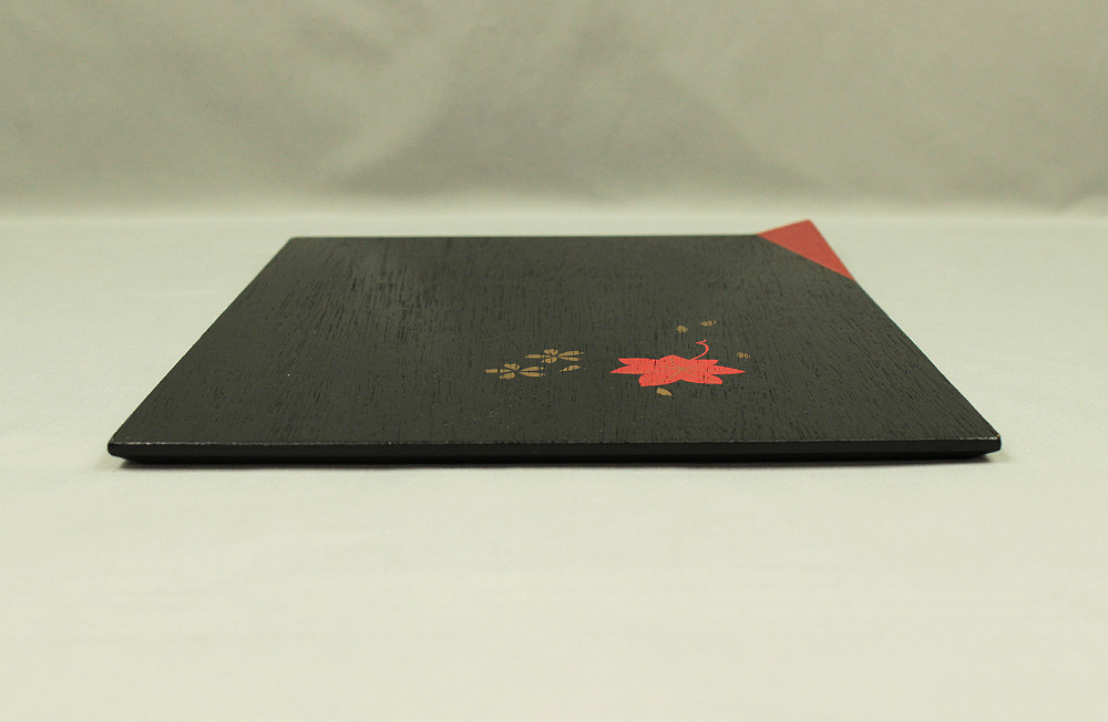 Tray (10) - Echizen Lacquerware Large and Small Square Tea Tray VA450