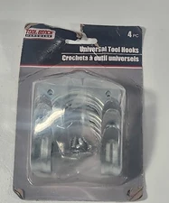 Tool Bench Hardware Universal Tool Hooks 4 Pack 