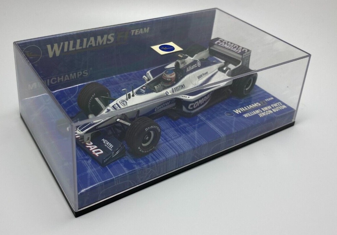ミニカー P.M.A F1 Jenson Button FW22 1/43 Williams F1 BMW, FW22, 1:43 Scale Diecast Model, 430 000010