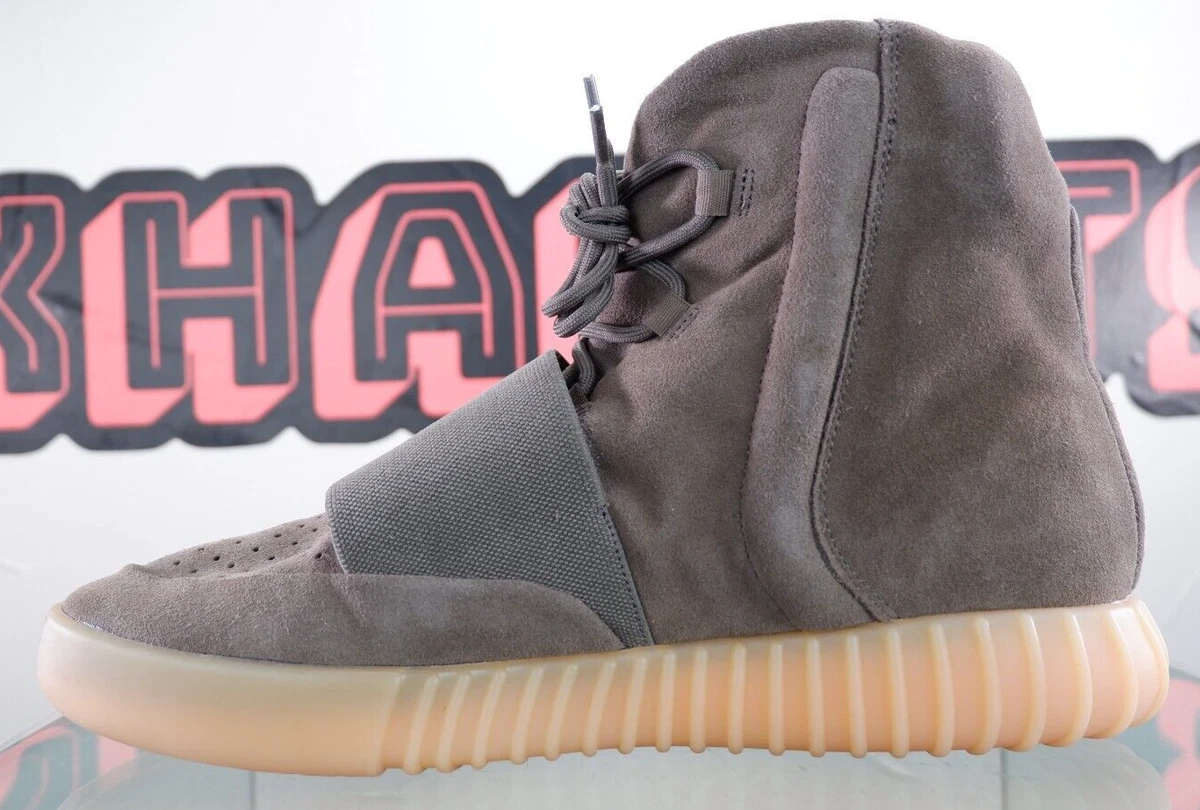 Adidas Yeezy Boost 750 Light Brown Gum Chocolate Size 13 Men's BY2456 Shoes