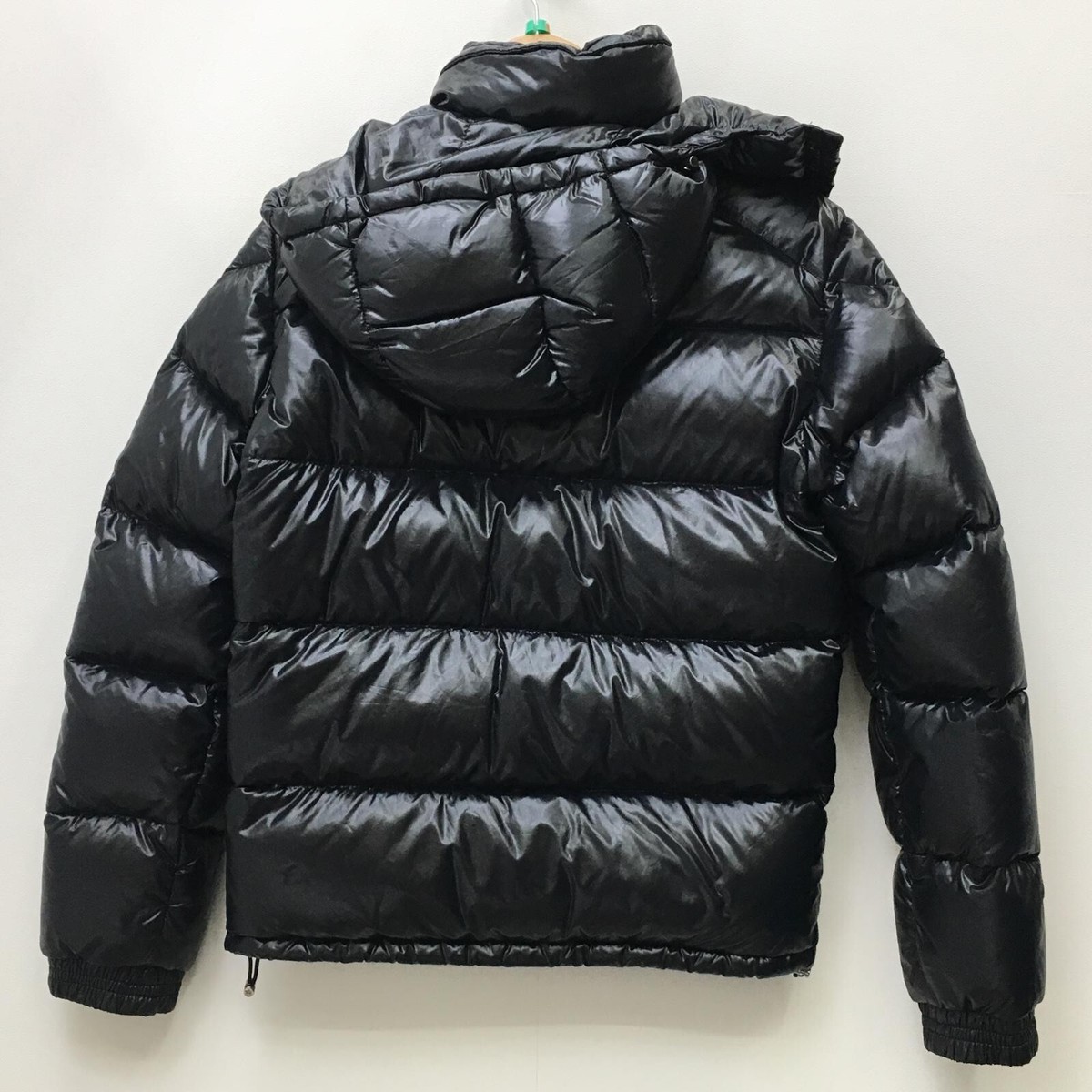 ※本日限定価格　MONCLER ブラックダウンジャケット　サイズ0 美品 中古】MONCLER ダウンジャケット サイズ1 ブラック モンクレール