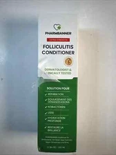 PHARMBANNER Folliculitis Seborrheic Dermatitis Conditioner 11oz NEW Exp 07/2027