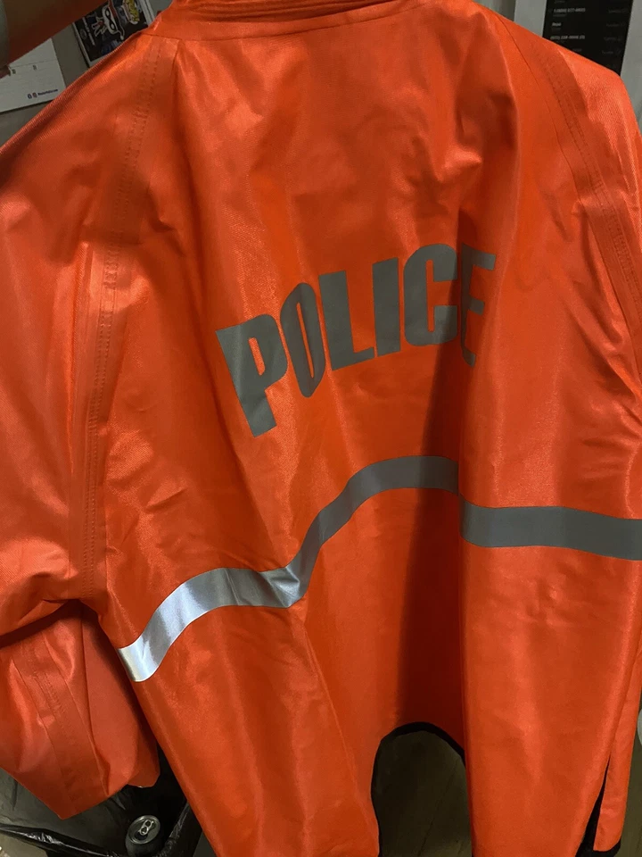 BLAUER Featherweight Rain Jacket Blauer REVERSIBLE RAINCOAT JACKET POLICE ONLY - Image 3 of 4