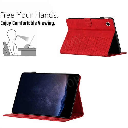 For Samsung Galaxy Tab A9 Plus A8 A7 S9 FE S6 Lite PU Leather Smart Case Cover - Picture 47 of 81