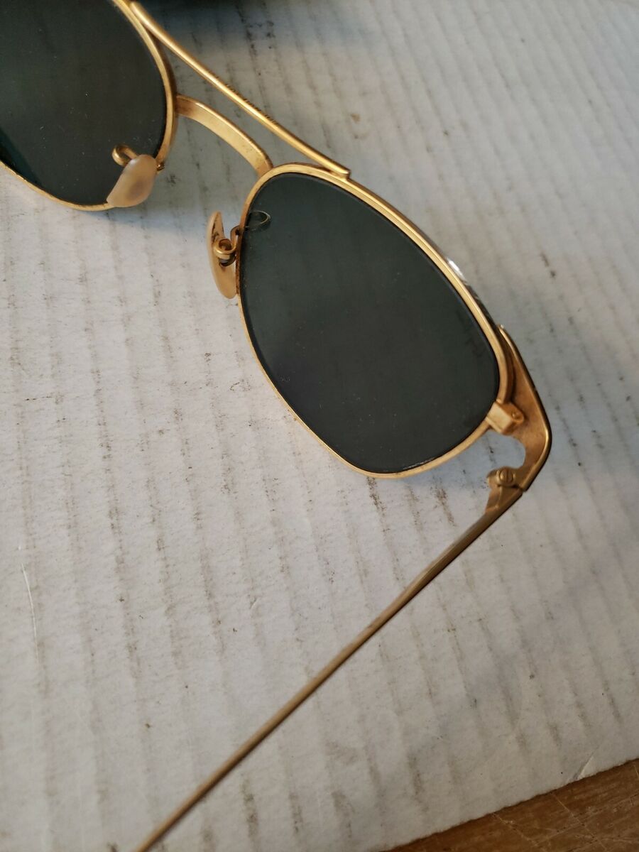 B&l Ray-Ban W0386 Arista G15 UV Glass Signet Horn Rimmed B&l Ray-Ban W0386 Arista G15 UV Glass Signet Horn Rimmed