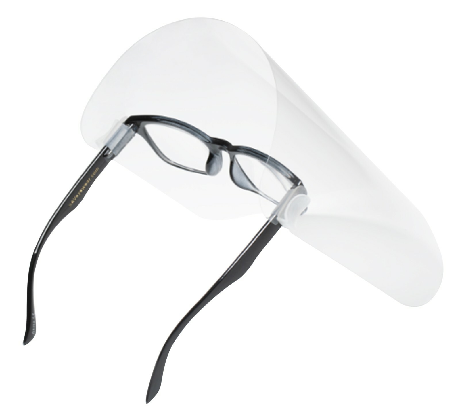 Clipon Face Shield for Prescription Eyeglasses AntiFog PPE Reusable