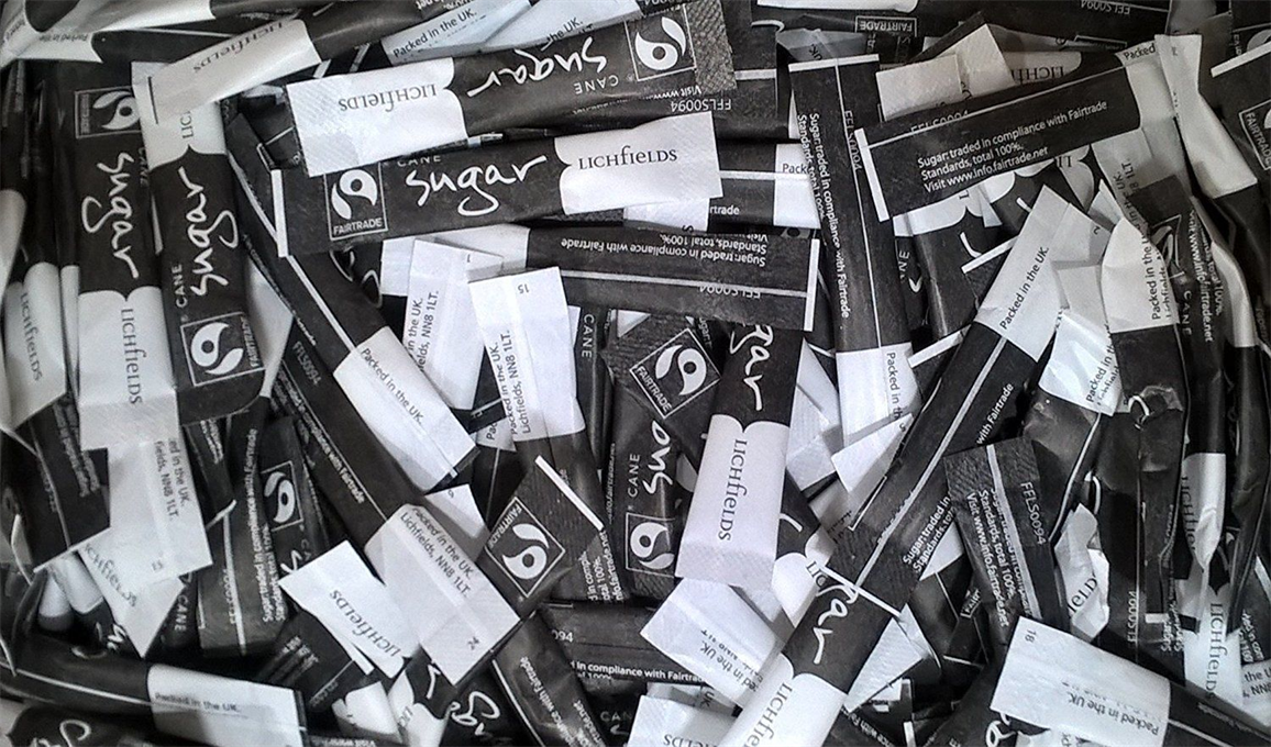 Lichfields 250 White Individual Sugar Stick Sachets