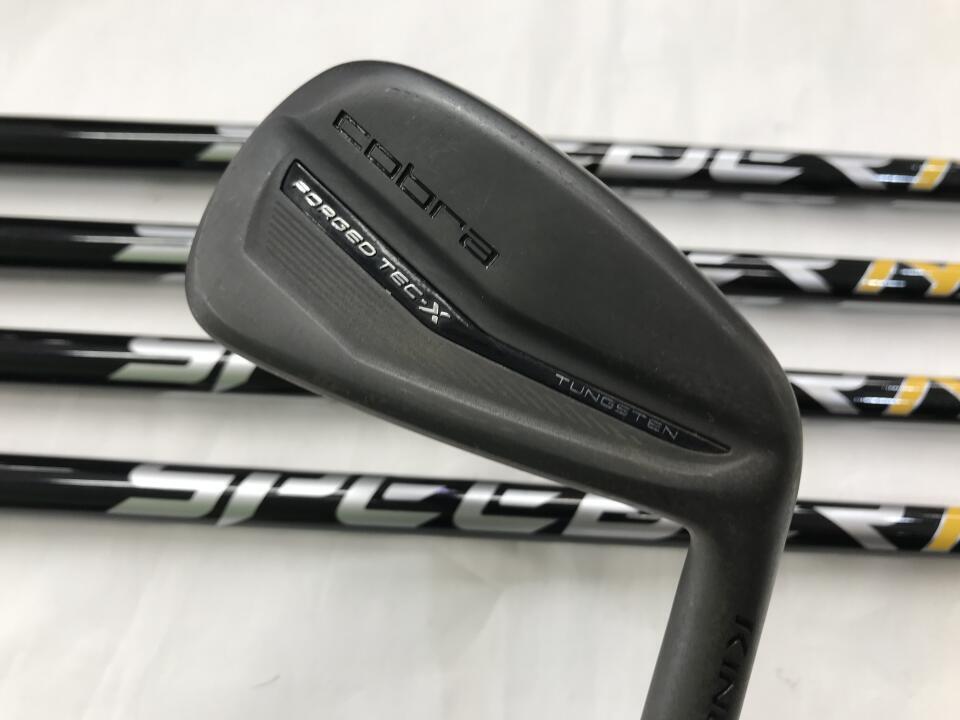 Cobra KING FORGED TECx BLACK 2023 5 Iron Set 6-9 P Right Cobra KING FORGED TECx BLACK 2023 5 Iron Set 6-9 P Right