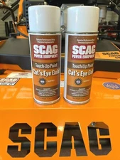 Scag part # 48521 Genuine OEM 12 oz rattle spray can factory Cat's Eye Gold 2x
