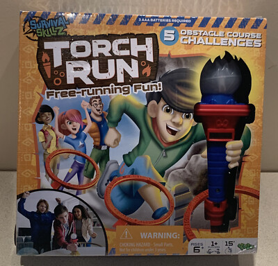 Torch Run Running Racing Game With Obstacle Course NEW 