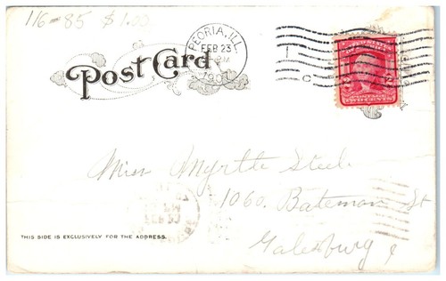 Postcard UDB Come In The Water's Fine Kids Holding Hands At Swimming Hole 1907 - Picture 2 of 3