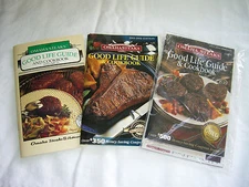 Omaha Steaks, Good Life Guide & Cookbooks, (Lot of 3: Vol 23, '01-'02, '03-'04) 