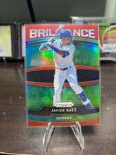 2020 Panini Prizm - Brilliance Javier Báez #B-5 Red Prizm