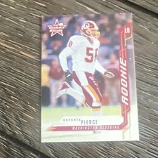 2001 Leaf Rookies & Stars Antonio Pierce #126 Rookie Redskins NFL Card